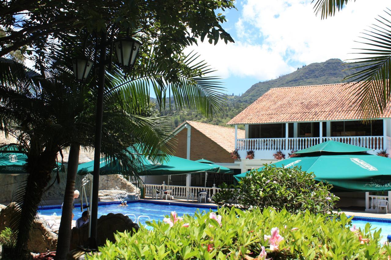 Hotel Termales Santa Monica Choachí Exterior foto